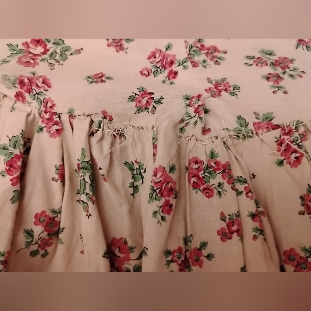 Lot Pioneer Little House Prairie Dress Girls Bonnet Victorian Frontier Costume - Picture 5 of 16